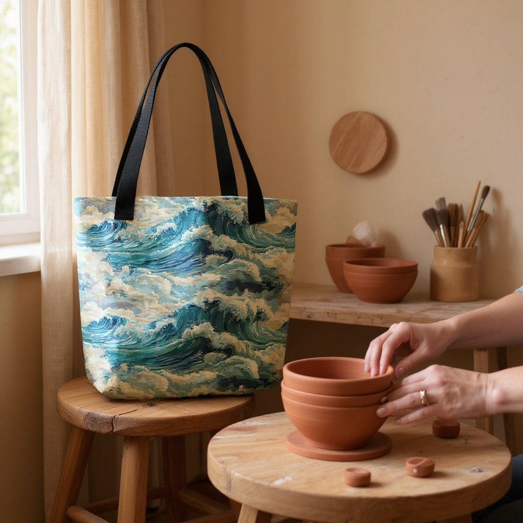 Bolsa Tote ✨ Colección Mareas Infinitas