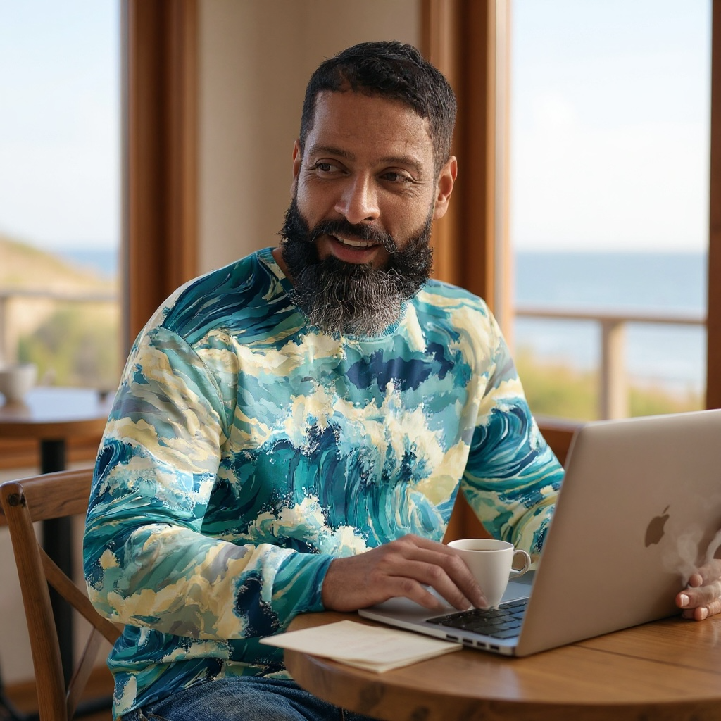 Sudadera unisex SIN capucha ✨ Colección Mareas Infinitas