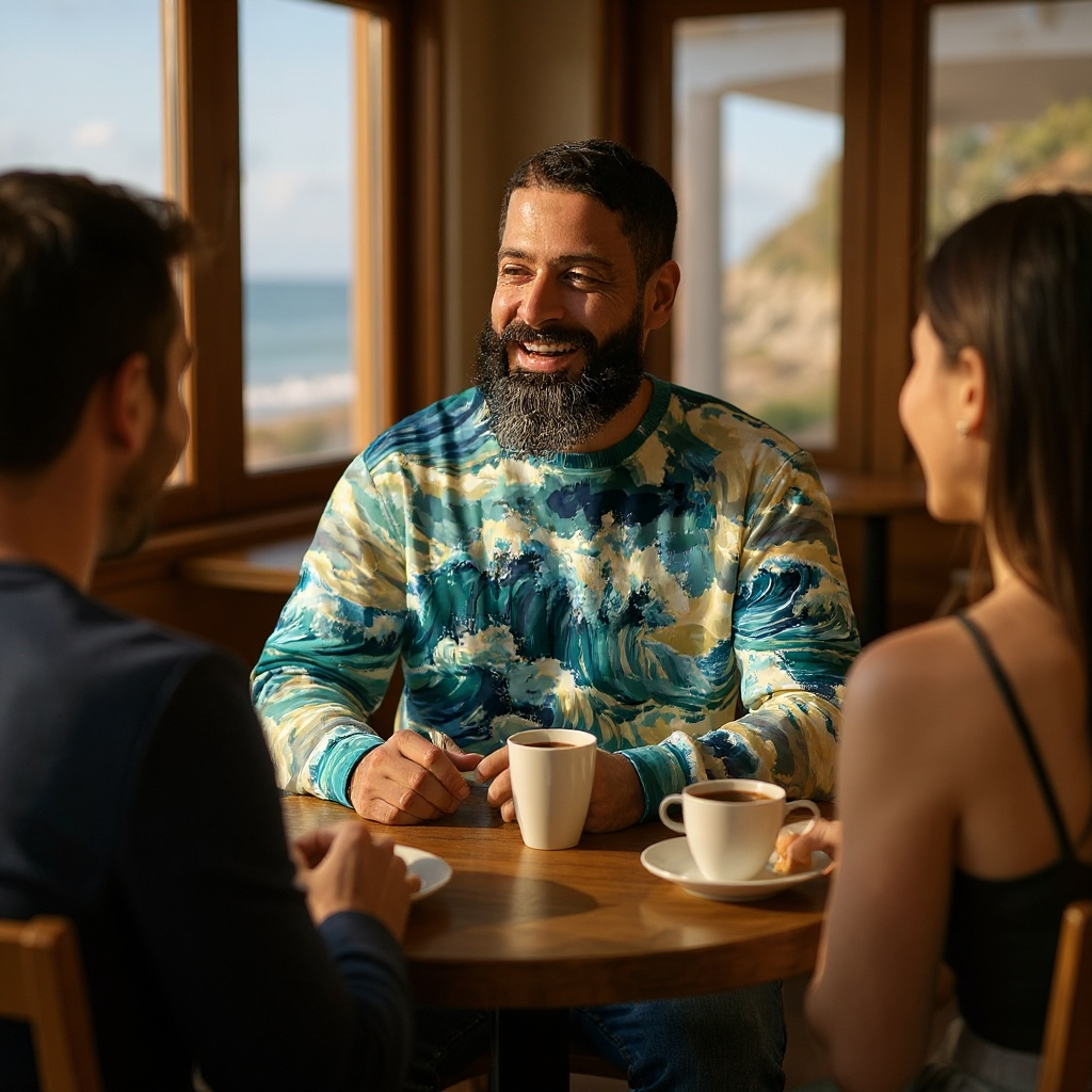 Sudadera unisex SIN capucha ✨ Colección Mareas Infinitas