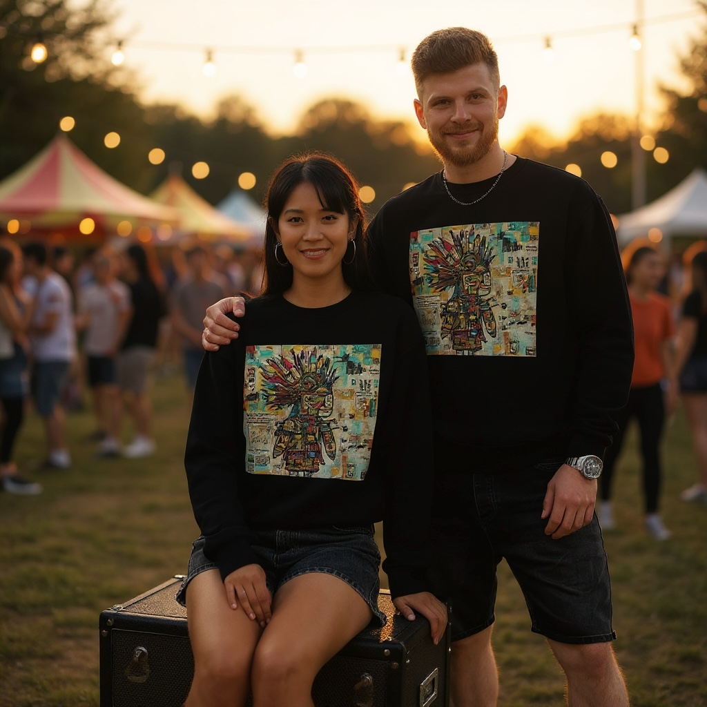 Poleron de cuello redondo ✨ Colección El Aluxe