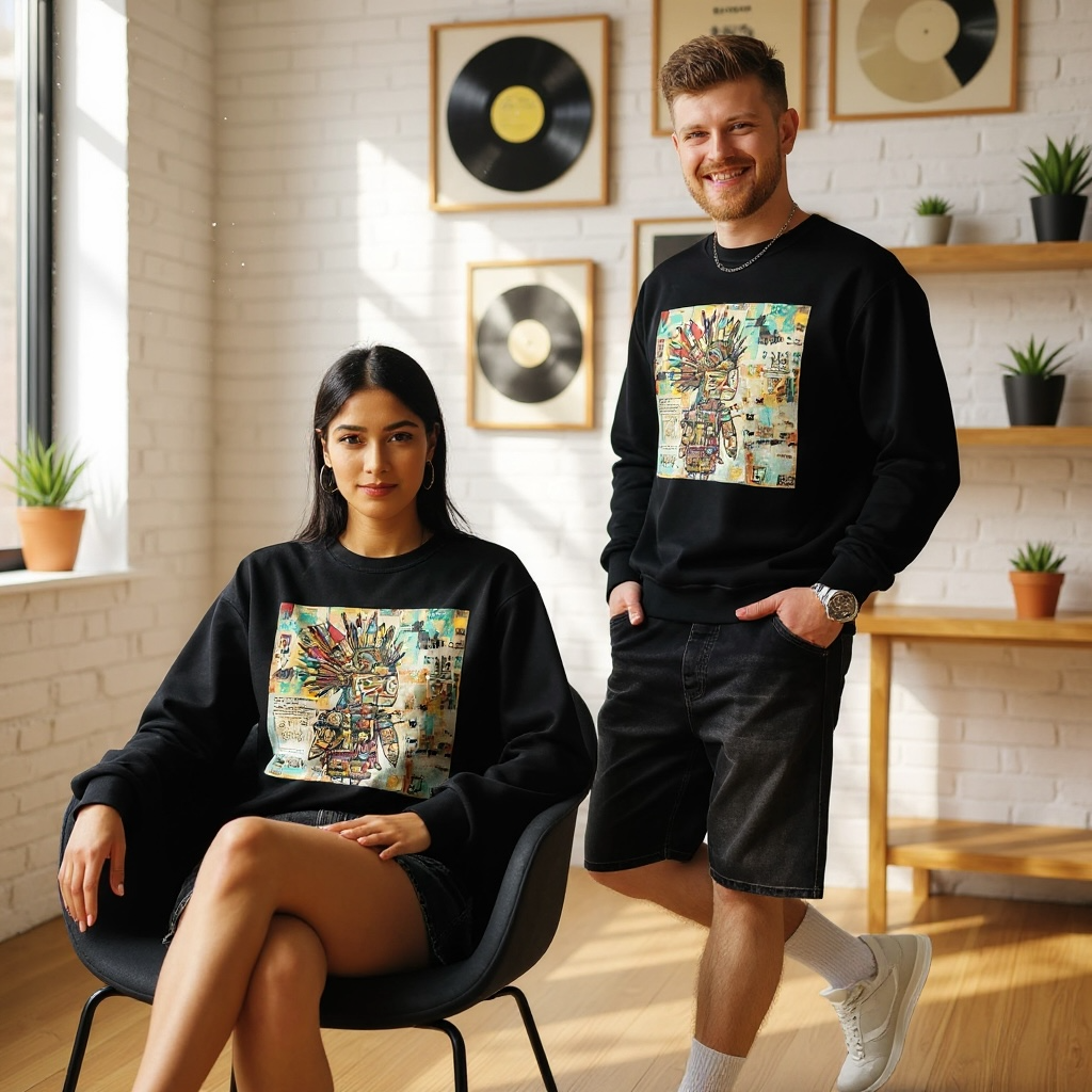 Poleron de cuello redondo ✨ Colección El Aluxe