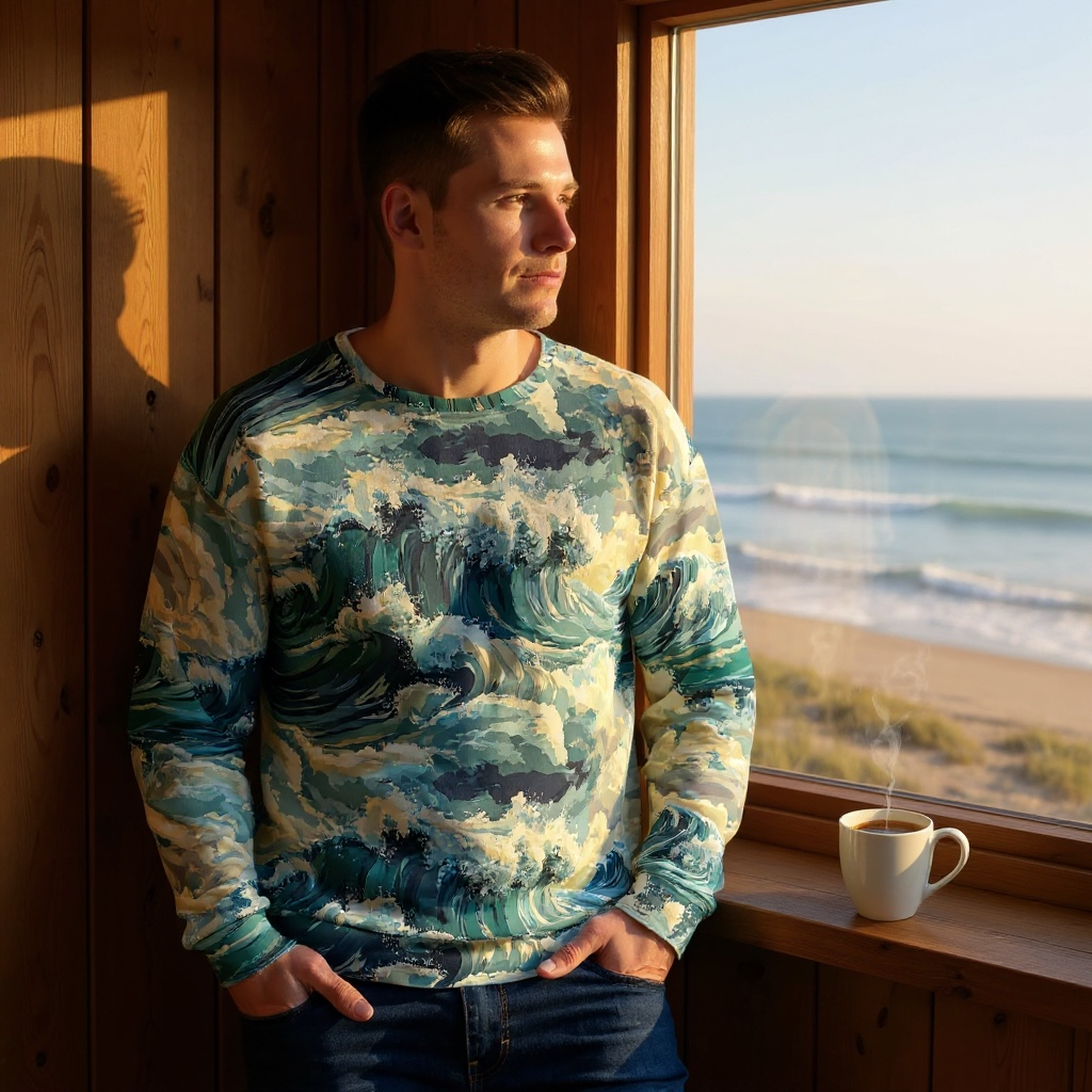 Sudadera unisex SIN capucha ✨ Colección Mareas Infinitas