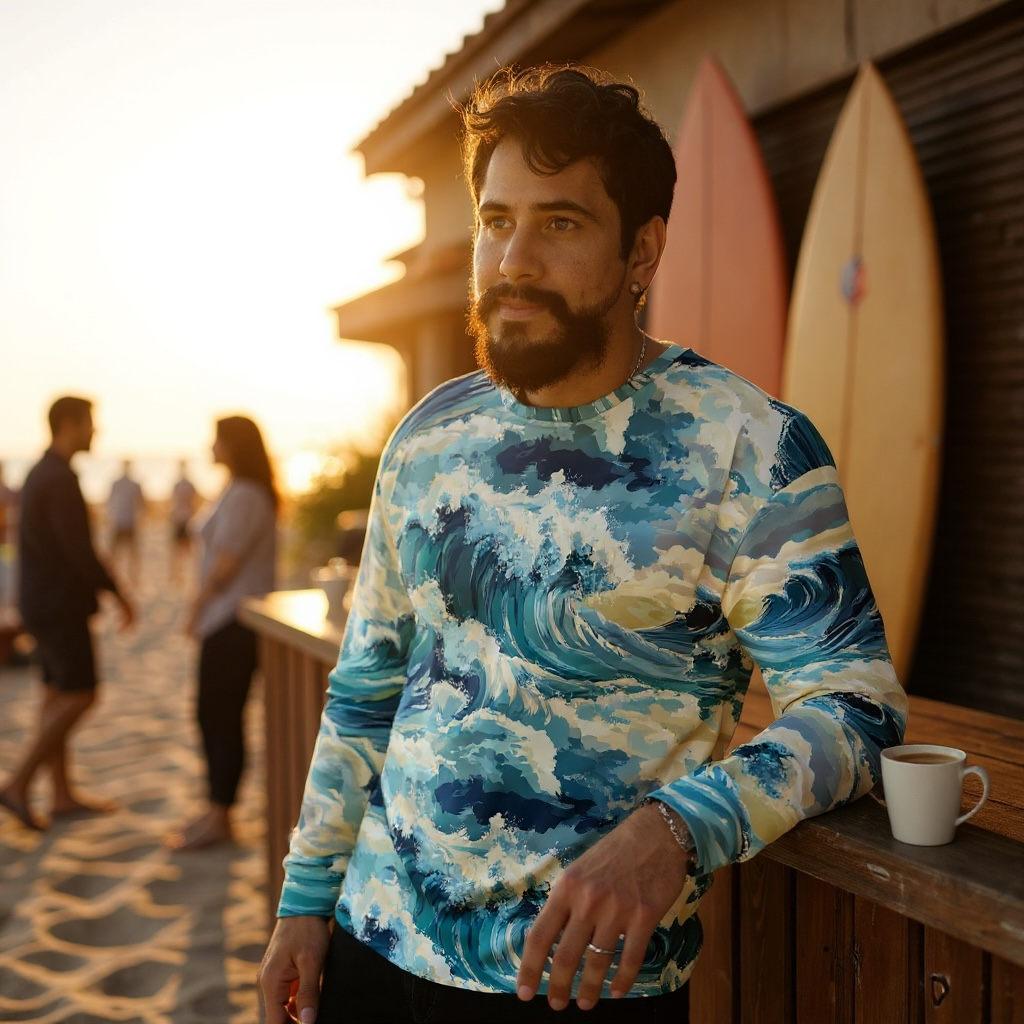 Sudadera unisex SIN capucha ✨ Colección Mareas Infinitas