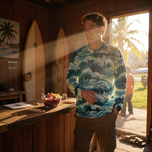 Camiseta de fan de hockey reciclada ✨ Colección Mareas Infinitas