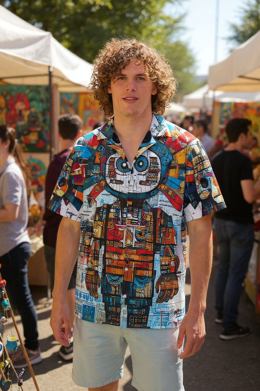 Camisa de manga corta ✨Colección El Aluxe