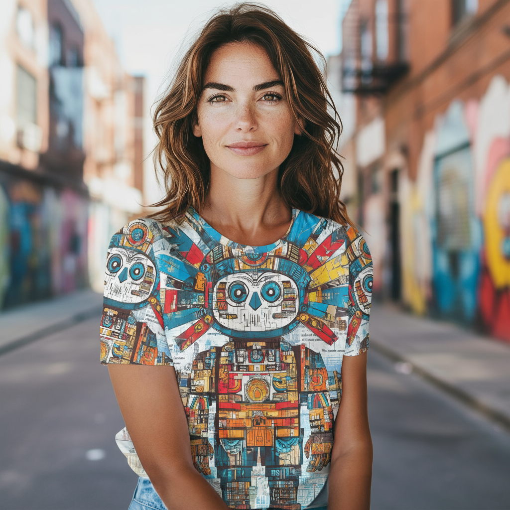 Polera Full Print ✨ Colección El Aluxe